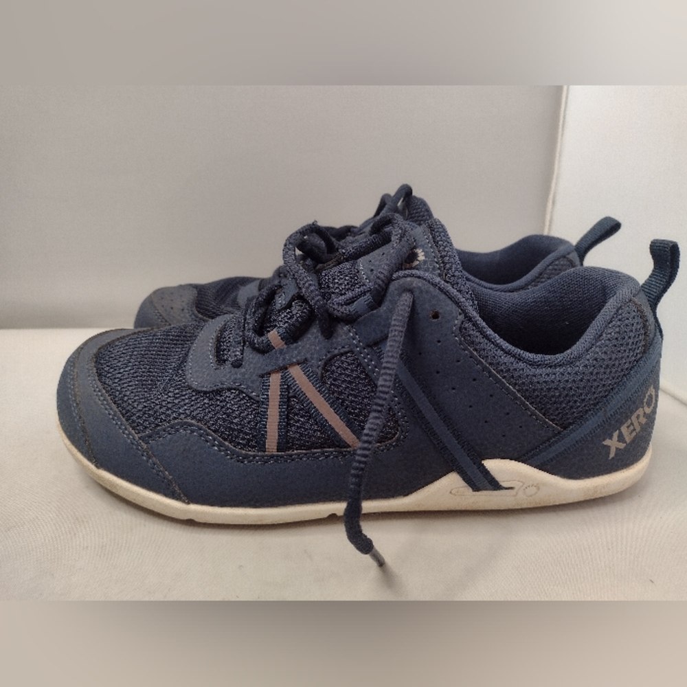 Xero Women's Prio Barefoot Minimalist Shoes Sneakers 8.5 Navy Outdoor F